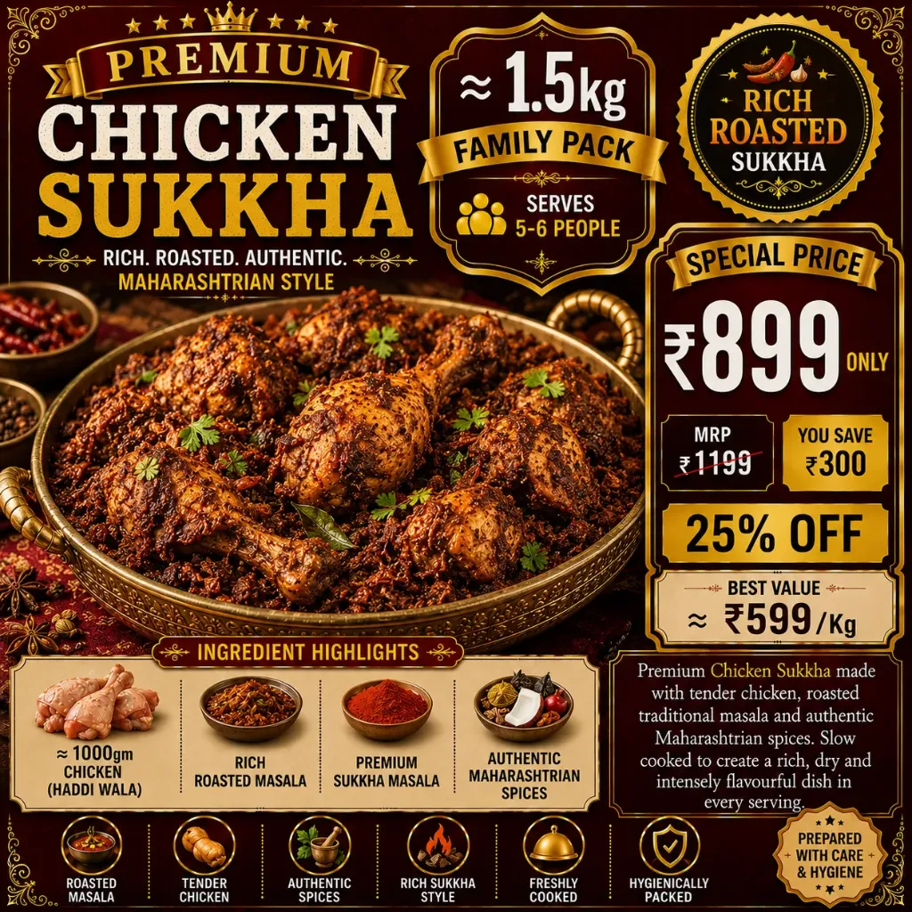 Chicken Sukkha (Non-Boneless)
