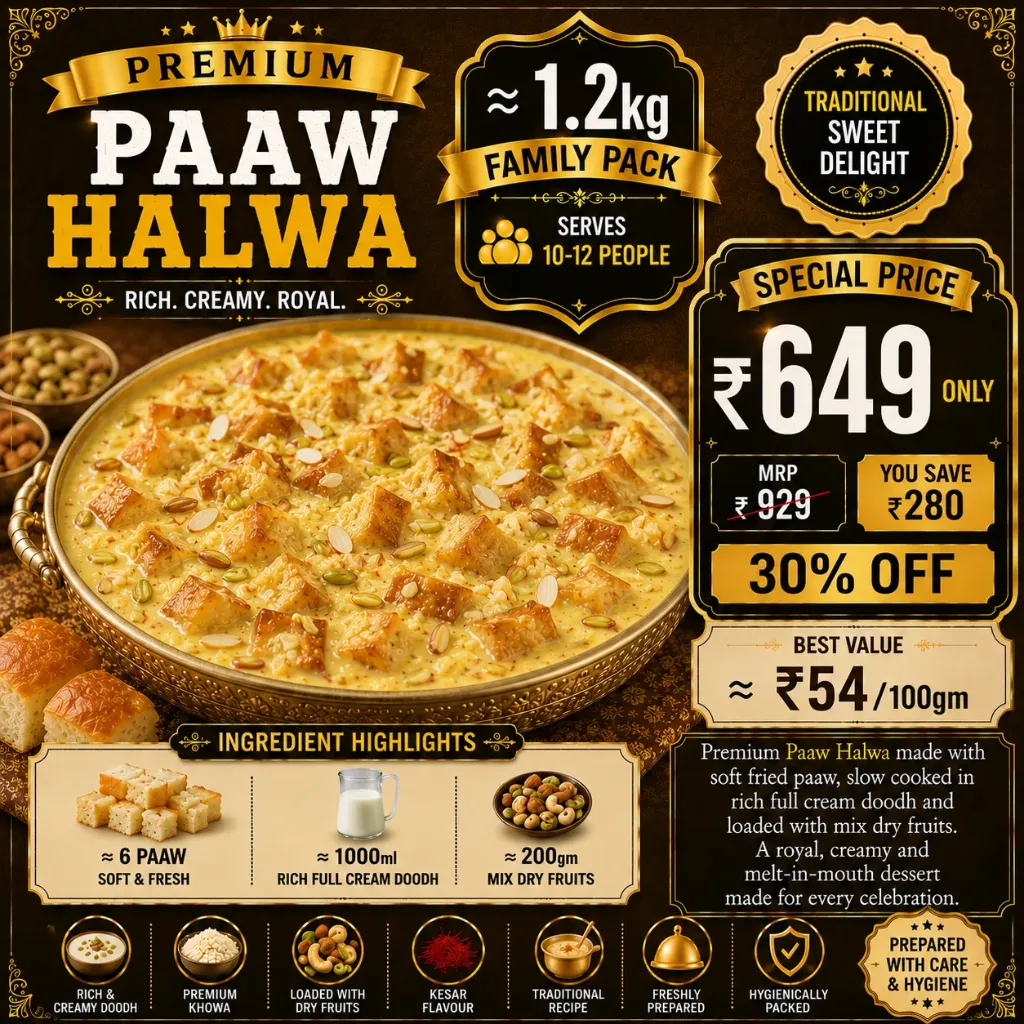 Paaw Halwa