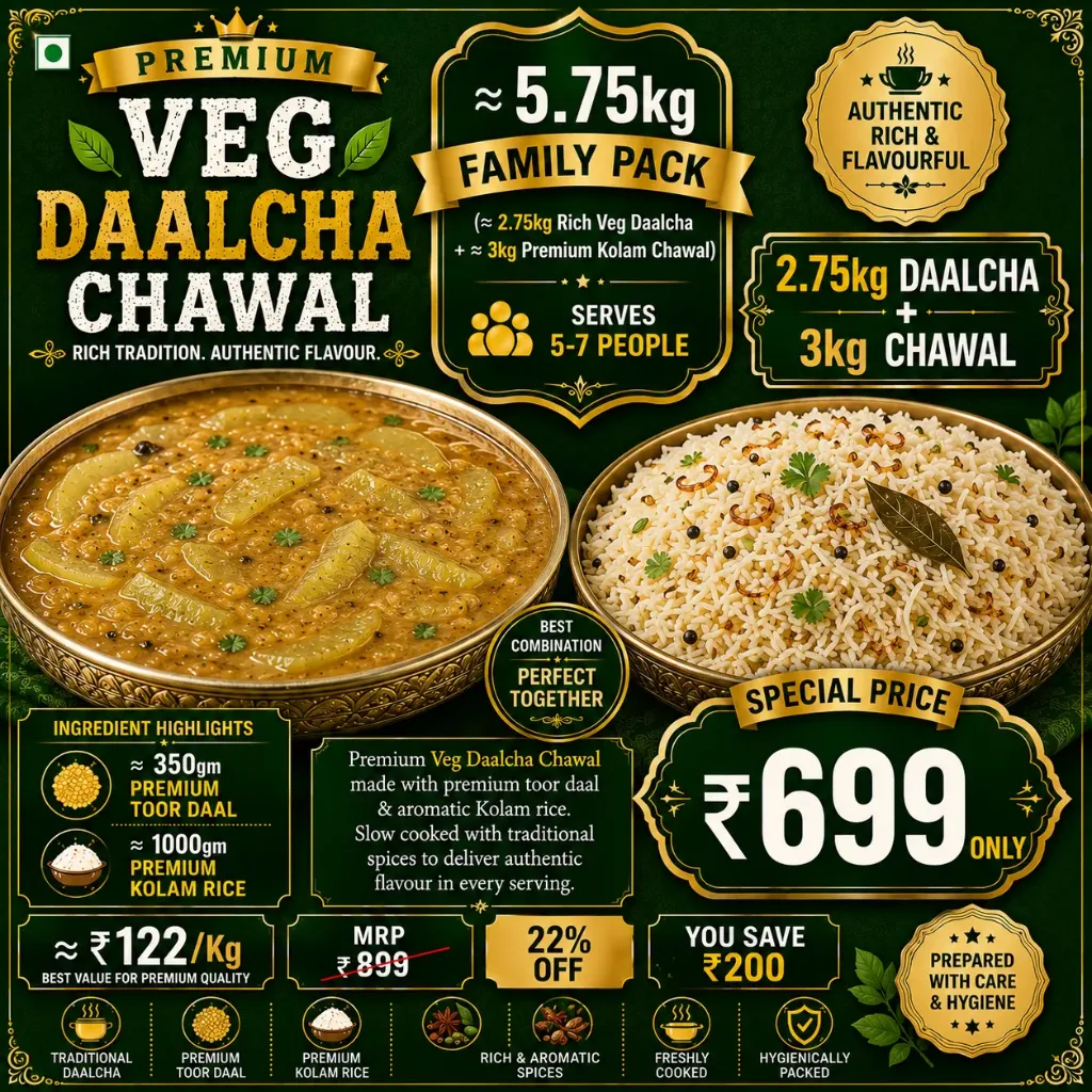 Veg Daalcha Chawal