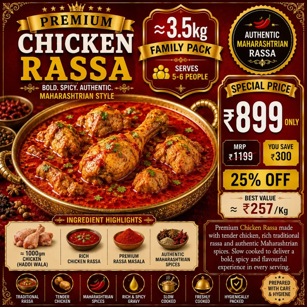 Chicken Rassa (Non-Boneless)