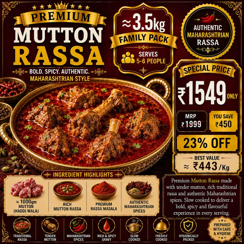 Mutton Rassa (Non-Boneless)